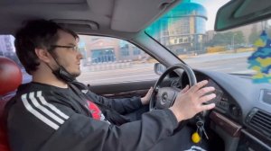 Меддисон тестирует BMW E38 750il V12 на 326 лошадей !