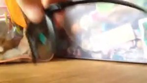 Распаковка 3D очков для Samsung Smart TV