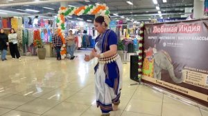 Одисси - классический индийский танец на площадке «Любимая Индия»