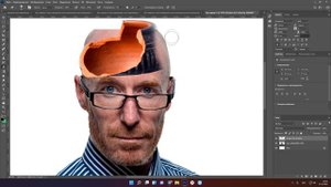 ЭФФЕКТ РАЗБИТОЙ ГОЛОВЫ В ФОТОШОПЕ - PHOTOSHOP TUTORIAL 2022