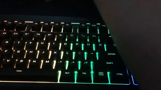 Reviewing Hyper X Alloy Core RGB keyboard смотреть онлайн