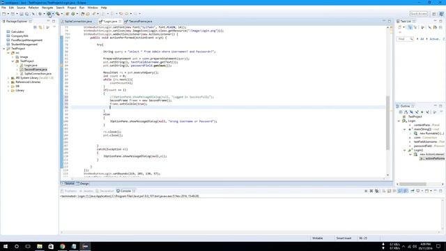 Java 2nd Frame Open || Back Exit Button using Eclipse || Bangla Tutorial 05 смотреть онлайн