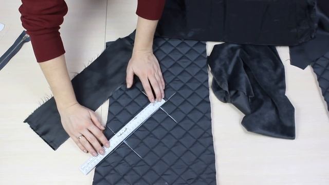 Крой и пошив куртки мастер-класс. Часть 2
