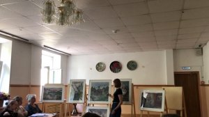 Защита диплома в художественной школе. Валерия Ленская-.