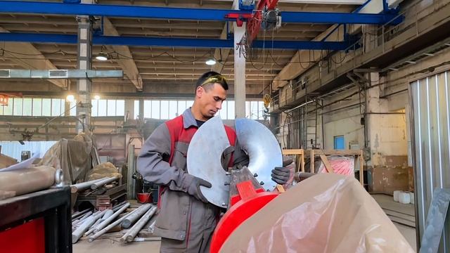 Оборудование для изготовления витков шнека серии ГП