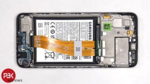 Samsung Galaxy A03 ремонт полный разбор, снять дисплей, аккумулятор.