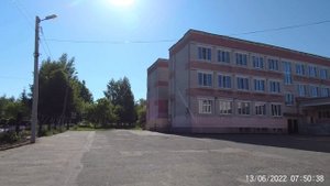 Школа № 21 в Йошкар-Ола на велосипеде