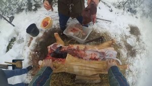Разделка свиньи