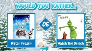 Winter Would You Rather? Workout ⛄️ Winter Brain Break | Winter Games For Kids | GoNoodle Just Danc