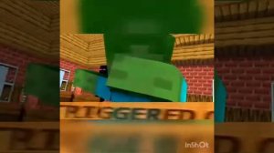 Школа Монстров : Учат готовить -Minecraft