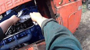 Началось в колхозе утро 2/52. Волгарь выходит с ремонта.