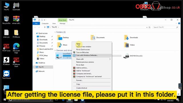 PCMtuner ECU Programmer PCMtuner Flash Installation Tutorial смотреть онлайн