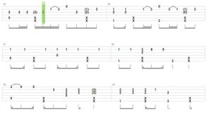 SHAPE OF YOU FINGERSTYLE GUITAR TAB (ED SHEERAN)