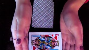 АСМР Гадание на картах, погадаем на короля