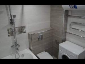 Совмещаем ванную и туалет в ХруЩевке Ремонт Дизайн ванной комнаты совмещенный с туалетом