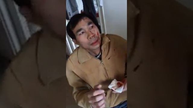 Избиение Мигранта Миграционной службой.г.Буйнакск
