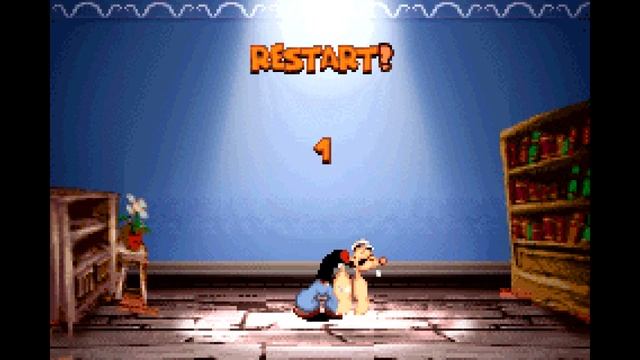 Game Over: Popeye - Rush for Spinach (GBA) смотреть онлайн