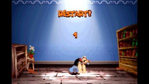 Game Over: Popeye - Rush for Spinach (GBA)