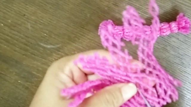 finatv5 #40 HOW TO MAKE LAVENDER FLOWER FROM POROUS MESH смотреть онлайн