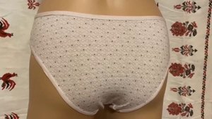 Замер и показ женских трусиков RUBINA SECRET, хлопок Measurement and display women's panties, cotto