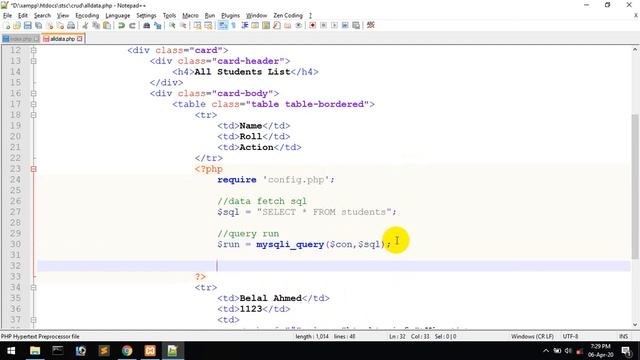 Data View System Part One | PHP Online Bangla Tutorial By Mahid | Part 3