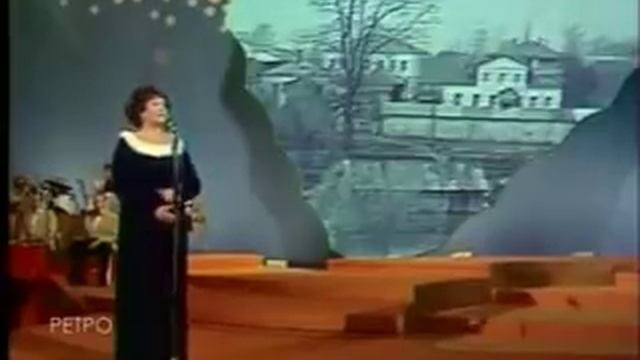 Ольга Воронец "Тихие города" Песня года - 1977 смотреть онлайн