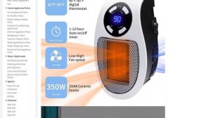 Портативный Электрический обогреватель мини-вентилятор настольный