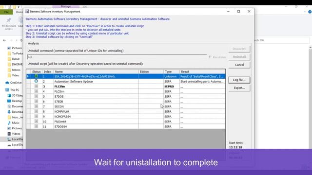 TIA PORTAL | Uninstall/Remove PG/PC Interface