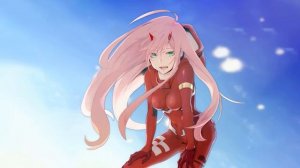 Zero Two в Обтягивающем Комбинезоне / Darling In The Franxx – Живые Обои