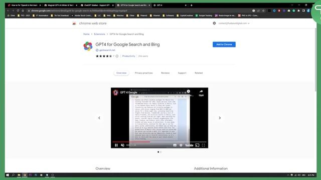 How to Use GPT-4 Chrome Extension (ChatGPT-4 Chrome Extension) смотреть онлайн