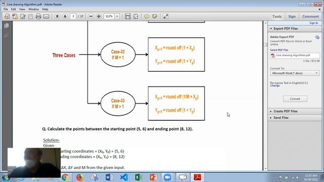 Graphics & Multimedia-BCA AKU 5TH SEM-DDA Algorithm-30/09/2021 смотреть онлайн