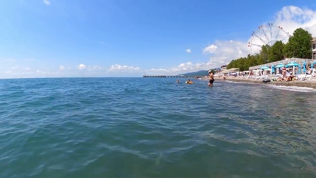 Замер температуры моря! 26.05.2021.! Вода Вас порадует!?ЛАЗАРЕВСКОЕ СЕГОДНЯ?СОЧИ. смотреть онлайн