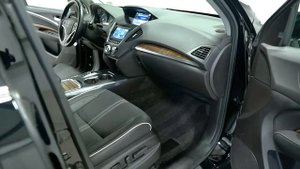 P4218 2017 Acura MDX   Black