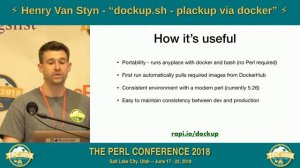 LIGHTNING TALK: Henry Van Styn - "dockup.sh – plackup via docker"