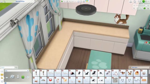 Happy Paws Vet Clinic // The Sims 4 Block Party Challenge // Speed Build #4 смотреть онлайн