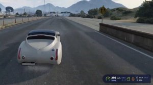 Truffade Aero GT #gta5rp #тестскорости