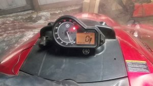 Запуск снегохода Yamaha Professional