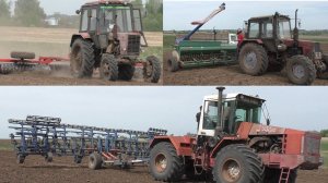 Как проходят весенние полевые работы в колхозе!