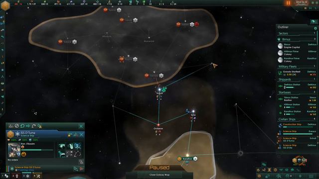 Stellaris 2.3.1 Conquer 2 Grand Admiral AIs by year 30. смотреть онлайн