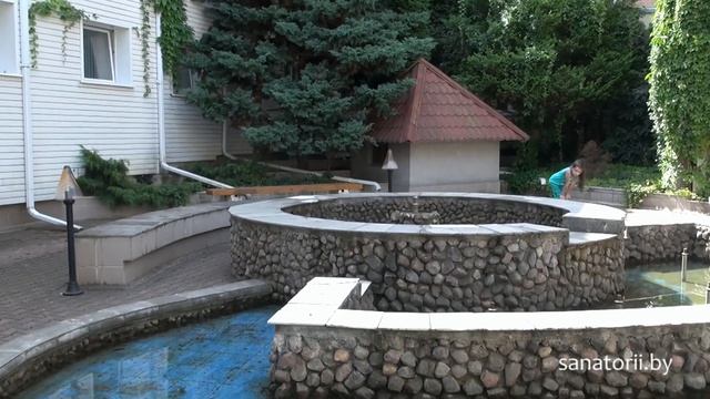 Санаторий Магистральный - территория, Санатории Беларуси