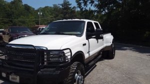 2005 Ford F350 4x4 Lariat FX4 DRW Powerstroke turbo diesel for sale lifted on 35s!