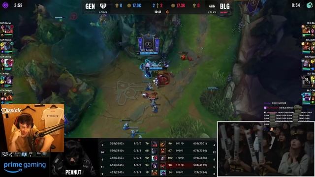 GEN vs BLG | Caedrel co stream FULL VOD | Worlds 2023 Quarterfinals Day 2 смотреть онлайн