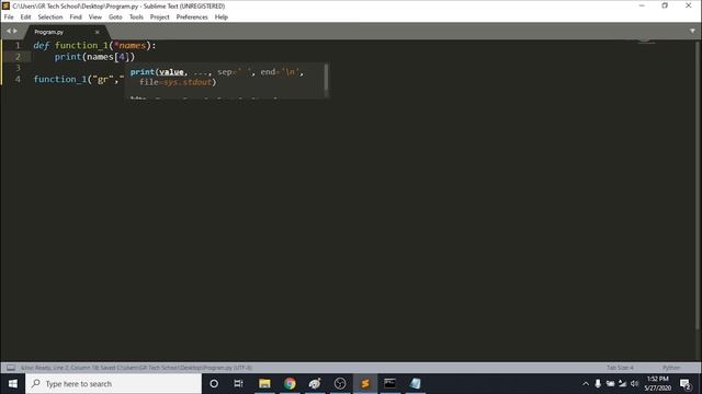 37.Keyword Arguments with Function in Python (Part - 01)