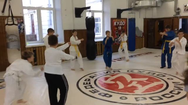 Тренировки детской группы по Кудо смотреть онлайн