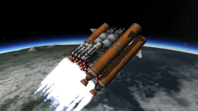 Eve launcher to Kerbin Orbit 2 смотреть онлайн