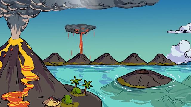 МУЛЬТИК ПРО ВУЛКАНЫ для детей смотреть онлайн