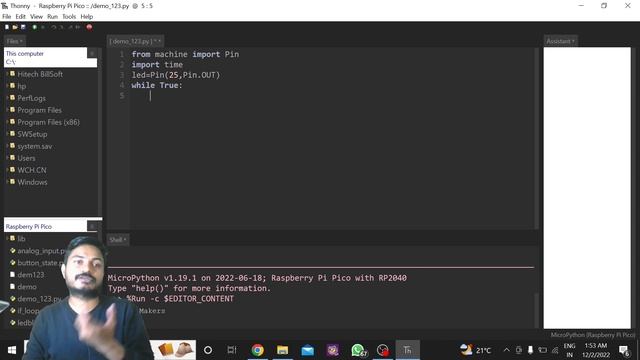 Getting started with Micropython on Raspberry pi pico | getting started with raspberry pi pico