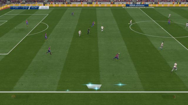 FC Barcelona vs AC Milan, Camp Nou, PES 2016, PC GAMEPLAY, PCGAMEPLAY, Konami