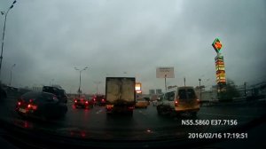 Подольск - Текстильщики / Podolsk - Tekstilshchiki 16/02/2016 (timelapse 4x)