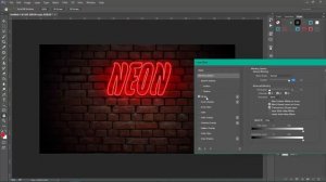 Photoshop ile Neon Yazı Yazmak | Neon Text Design in Photoshop